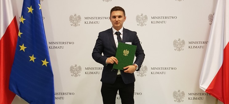 Student Wydziału Zarządzania w Młodzieżowej Radzie Klimatycznej